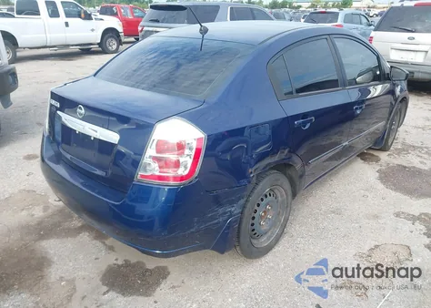 2010 Nissan Sentra 2.0S из США, поврежденный, VIN 3N1AB6AP0AL707359